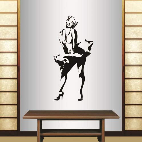 Wall Vinyl Decal Home Decor Art Sticker Beautiful Woman Girl Fashion Style Beauty Salon Bedroom Living Room Removable Stylish Mural Unique Design 2294 #TOP15
