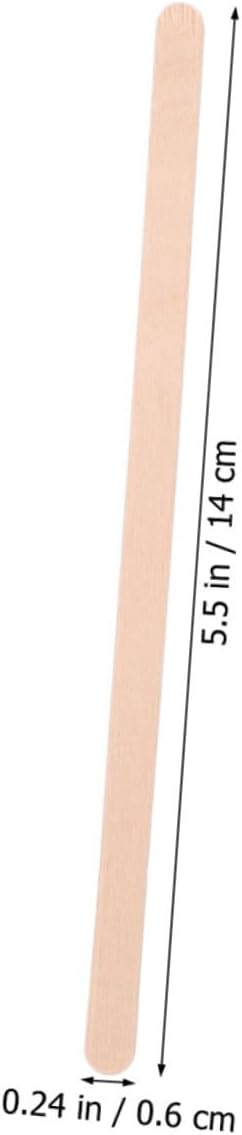 500pcs Disposable Wooden Coffee Mixer Sticks Individually Wrapped Drink Stirring Sticks for Coffee Cocktails and Hot Dogs Natural Wood Party Supplies