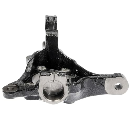 Image of Detroit Axle - Front Left Steering Knuckle for Subaru Outback Legacy Forester Impreza WRX XV Crosstrek Driver Side Steering Knuckle Assembly Replacement