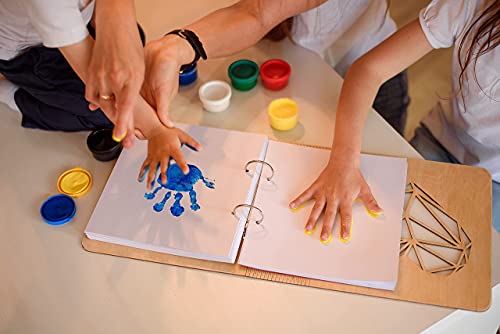 Fotoalbum zum Selbstgestalten, Massivholz Birke, 100 weiße Seiten, umweltfreundlich hergestellt. Schönste Erinnerungen… – Bild 6