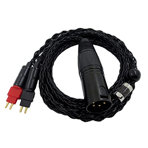 Cable XLR 4 pines de repuesto para disfrutar audio de alta fidelidad en HD600 en casa