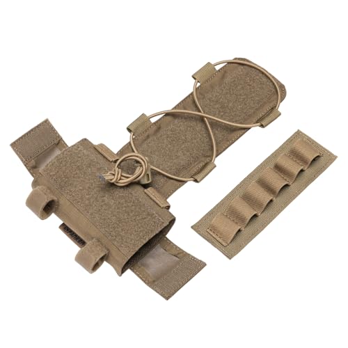 EXCELLENT ELITE SPANKER Taktische Nylon Helmakkutasche MK2 Helm Akku Tasche mit Gegengewicht(COB)