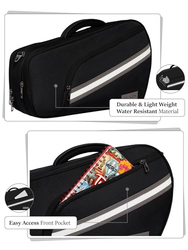 Image of FUR JADEN The Gameface Padel & Pickleball Structured Sport Bag Cum Gym Bag I Dedicated Compartment for Rackets I Separate Compartment for Shoes /Towel I Detachable Shoulder Strap I Structured Design