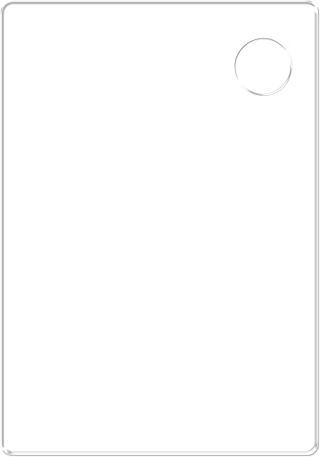 Bandeja de pintura rectangular transparente de 7.9 x 11.8 in, paleta de pintura acrílica para acuarela, gouache, bricolaje, arte artesanal