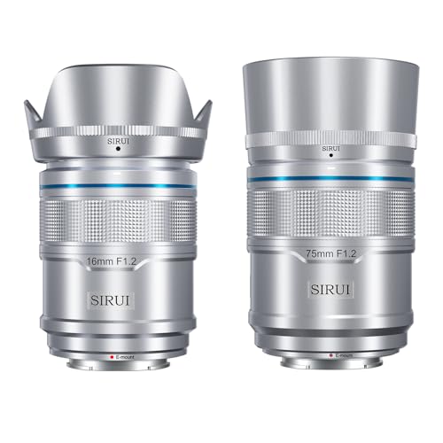 Sirui Sniper 16mm F1.2 APS-C レンズ Eマウント Sirui Sniper 16mm f/1.2 Autofocus Lens (Sony E, Silver)
