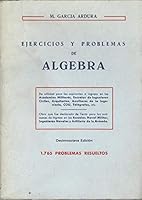Ejercicios y problemas de álgebra 8471550598 Book Cover