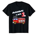 Photo Gallery bambino camicia di compleanno firetruck 1 year celebration gift tshirt maglietta Photo Gallery bambino camicia di compleanno firetruck 1 year celebration gift tshirt maglietta
