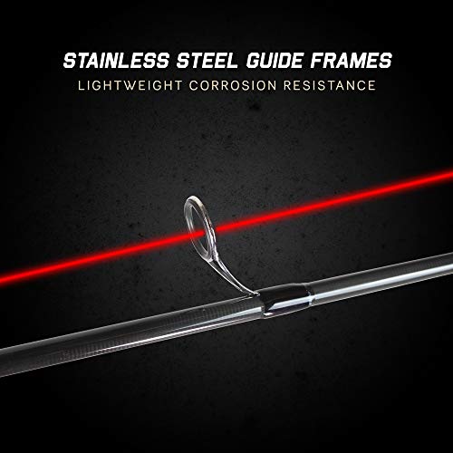 Lamiglas - X-11 Great Lakes Series, Michigan Style Handle Lx116Mls-M | 11'6" 2 Pc. Fishing Rod, 6-10 Lb Medium Light Salmon & Steelhead Spinning Rod W/Michigan Style Handle (Extended Foregrip) #TOP2