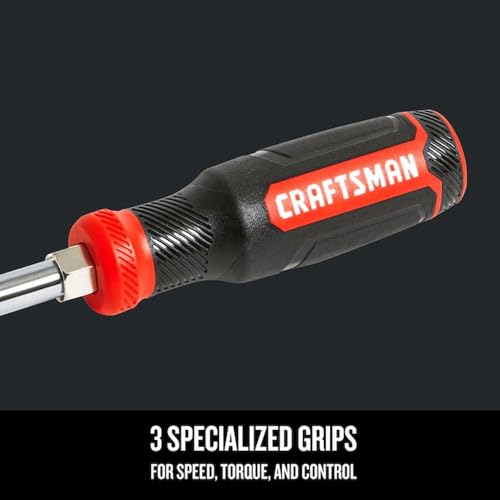 CRAFTSMAN Screwdriver with 6 Multi-Bits, Store Extra Bits in Handle (CMHT68000) thumbnail 6