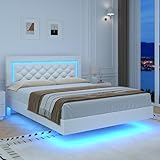 Floating Bed Frame Full with...