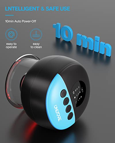 Elektrisches Schröpfmassagegerät, ONLYCARE 3 in 1 Cupper Intelligentes Schröpftherapie Massagegerät mit 3 GängeRotlichttherapie Zur Schmerzlinderung, Tragbares Schabewerkzeug für Heimbüro und Reisen - Image 7