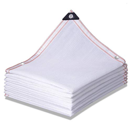 Paño de Red de Sombra de Sol al Aire Libre Blanco Cover