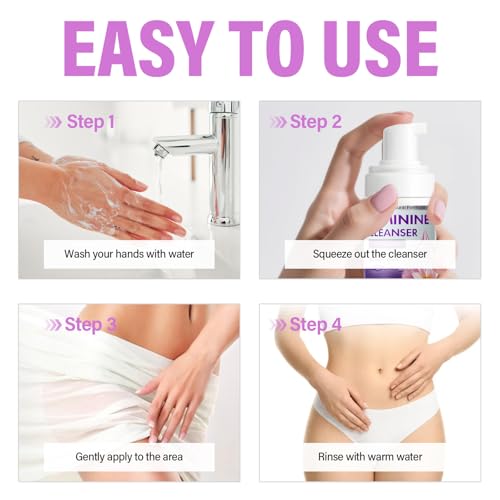 Image of BV Treatment for Women, Prebiotic Cleanser, pH-Balanced Feminine Wash for Bacterial Vaginosis Treatment, Vaginal Dryness Hydration & Odor Control, 100 ml