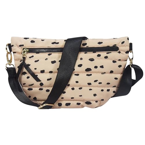 Everyday Lightweight Puffer Crossbody Bag – Soft Quilted Nylon, Adjustable Strap, Compact Travel Bag2