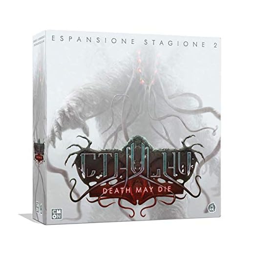 Asmodee Cthulhu Death May Die: Stagione 2, Espansione Gioco da Tavolo, 1-5 Giocatori, 14+ Anni, Edizione in Italiano