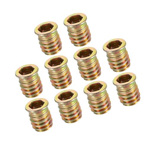 Écrous hexagonaux M8 éliminant le jeu des meubles en bois, pack Unifizz
