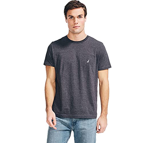 Image of Nautica Mens Nautica Slim Fit Solid T-Shirt