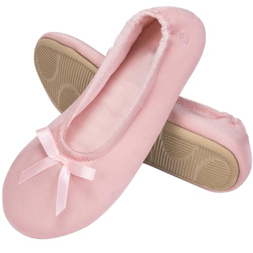 Ballerines en mousse à mémoire amortissante et semelle caoutchouc EverFoams