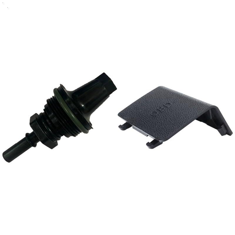 Replacement 1 Pcs Chamber Cover & Plug OBD Black LHD for Panel Decorative