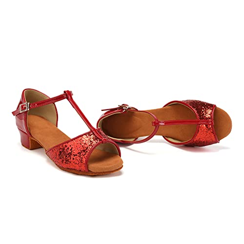 SWDZM Scarpe da Ballo Latino per Ragazza