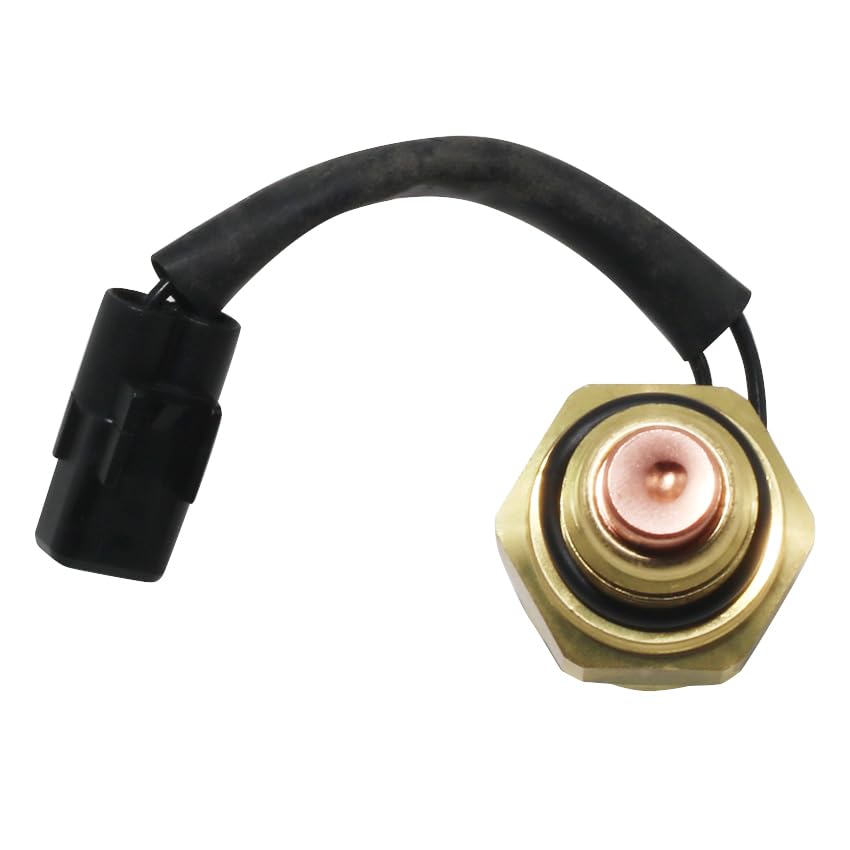 Radiator Fan Thermo Switch Fit OEM：27010-0024, for Kawasaki VN1500 Vulcan 1500 Drifter for Kawasaki VN1600 Vulcan 1600 Classic, for Kawasaki VN1600 Classic for Kawasaki VN1600 Mean Streak