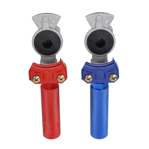 Manos alegres para semirremolque Kikumi, acoples de aluminio rojo y negro 6