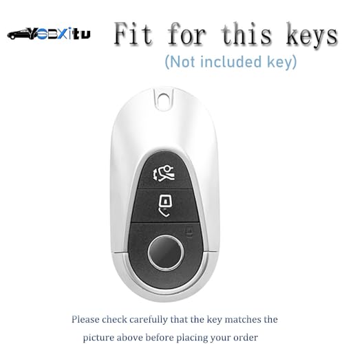 Télécommande intelligente Keyless go Mercedes-Benz étui de protection marron