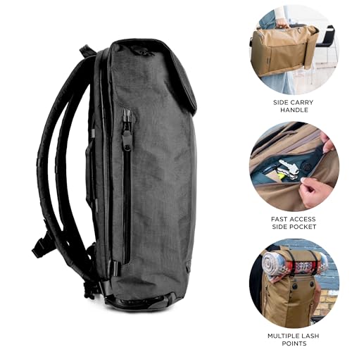 BOUNDARY X-PAC 22L Men's Women's Boundary Backpack Rucksack ERRANT PACK, Black4