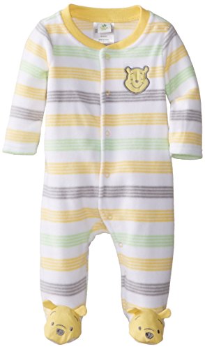 Image of Disney Baby Unisex-Baby Newborn Pooh Microfleece Sleeper