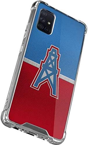 Skinit Clear Phone Case Compatible with Galaxy A51 5G - Officially Licensed NFL Houston Oilers Vintage Design