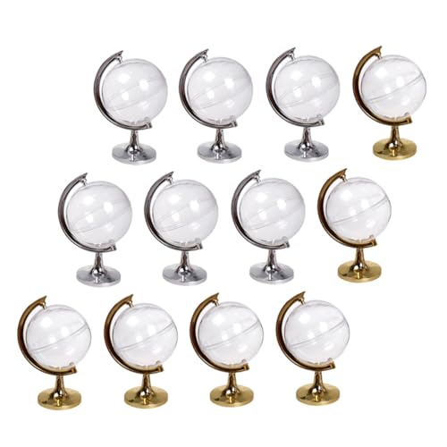 Beatifufu 12個 地球儀デザインの透明キャンディケース おしゃれでユニークなラッピングボックス 結婚式やパーティー用の で耐久性のあるお菓