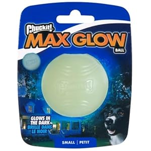 Jouet Lumineux pour Chien Chuck It Max Glow Taille S 5 cm