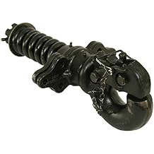 Wallace Forge 25 Ton Spring Mount Pintle Hook - Commercial Mount - Made in U.S.A.