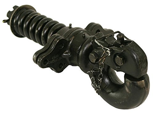 Wallace Forge 25 Ton Spring Mount Pintle Hook - Commercial Mount - Made in U.S.A.