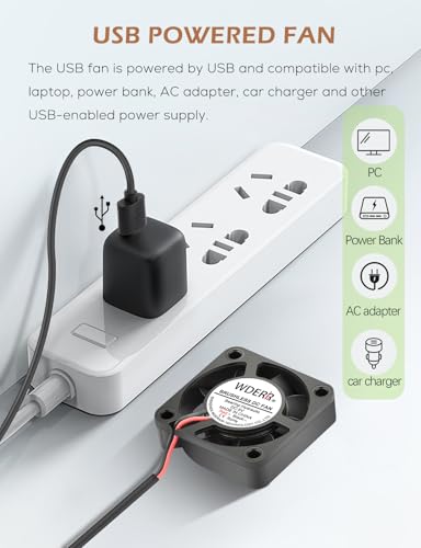 Refrigeración de computadora 5V USB de alta velocidad para proyectos DIY 3