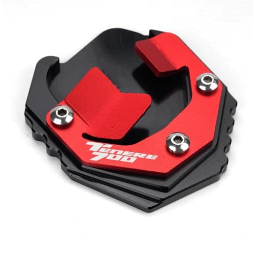 �T�C�h�X�^���h�g��v���[�g �ɓK�����郄�}�n Tenere700 XTZ 700 T700 2019-2025 �p �o�C�N�p �����v���[�g �T�C�h�T�|�[�g�p�b�h �T�|�[�g�v���[�g �g�� ����~�߃x�[�X(��1)