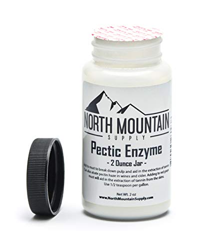 North Mountain Supply Pectic Enzyme - 2 Ounce Jar #TOP1
