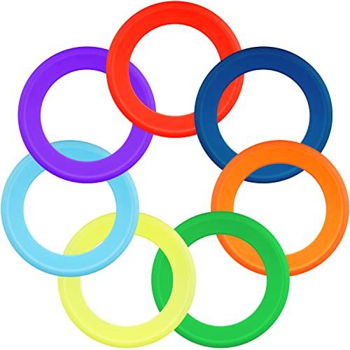 Juexica 14 Pack Flying Rings for Kids Adults Outdoor Beach Pool Games
