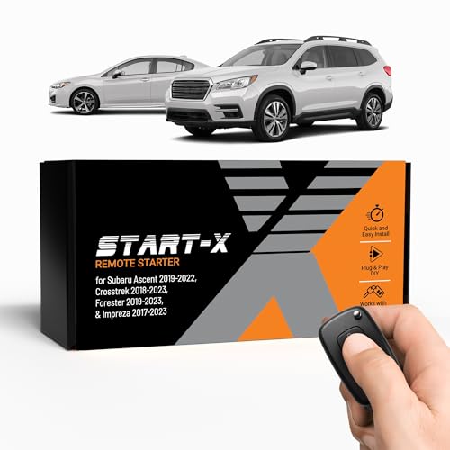 Start-X Remote Starter Kit for Subaru Ascent, Crosstrek,