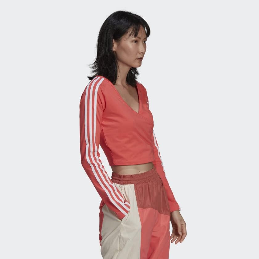 adidas Adicolor Classics Cropped Long Sleeve Tee Women's - Image 4