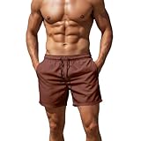 Matière à séchage rapide et confortable : nos maillots de bain à séchage rapide pour homme sont fabriqués en polyester, ce qui vous permet de profiter pleinement de la plage ou de la piscine. Non seulement vous donne un look cool pendant les chaudes journées d'été, mais vous pouvez également les combiner facilement avec des tongs tendance. Ce maillot de bain est léger, respirant et confortable, un accessoire de mode indispensable pour l'été.
