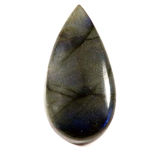 Labradorite Cabochon 33,3 ct pierre fine naturelle pour création de bijoux fait main