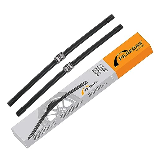 Image of 24 inch+19 inch Windshield Wipers Replacement for BMW 328i 328xi 335xi 335i M3 2007-2009-Original Factory Quality (Pack of 2)