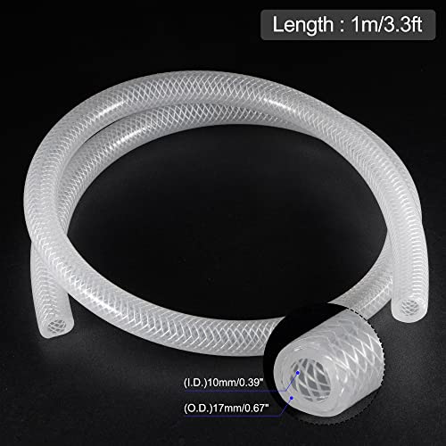 MECCANIXITY Silicone Vacuum Tubing Heater Hose 3/8" ID 3.3ft 101psi 392F Reinforced High Temperature for Engine by MECCANIXITY - Image 2