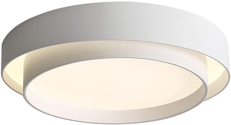 Chandelier, Modern LED Ceiling Lamp Round Ceiling Light, Nordic Minimalist Creative Dimmable with Remote Control Fixtures for Living Room Dining Room Kitchen Island Study Bathroom,White