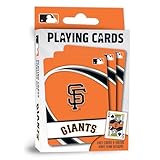 MasterPieces Officially Licensed MLB San Francisco Giants Playing Cards - 54 Card Deck for Adults