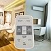 Mllepjdh Remote Replacement Air Conditioning Remote Controller Remote Control for RG15D/E-ELL 5304477003 Remote Controller Compact Portable Comfortable