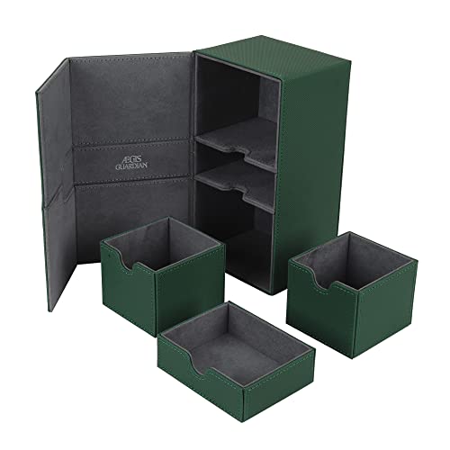 AEGIS GUARDIAN Card Deck Box for MTG with 3 Tray...