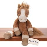 Vermont Teddy Bear Horse Stuffed Animal – 15 Inch Brown Pony Plush Toys, Ultra Soft and Cute Stuffed Horse Plushie, Fun Gift Toy, Perfect for Snuggling for Kids, Boys and Girls, Buddy Collection