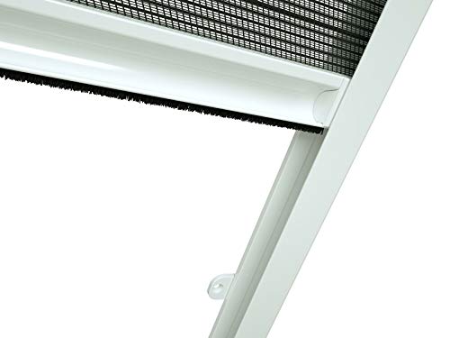 Insektenschutzrollo für Dachfenster – Fliegengitter Plissee